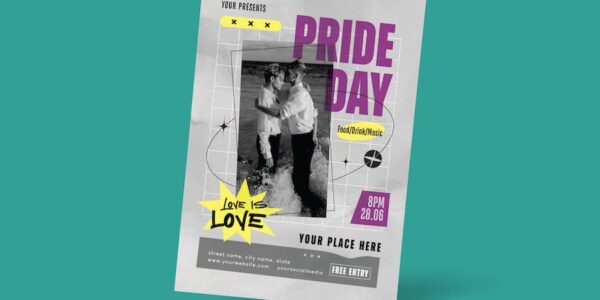 Banner image of Premium Pride Month Flyer  Free Download