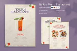 Banner image of Premium Chekis Italian Menu Restaurant Flyer  Free Download