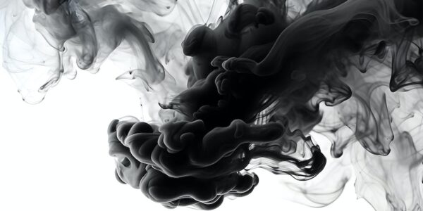 Banner image of Premium Black Smoke on White Background  Free Download