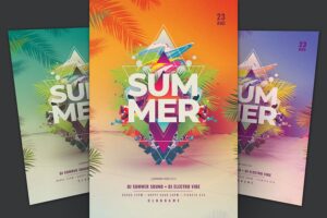 Banner image of Premium Summer Flyer  Free Download