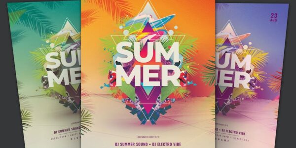 Banner image of Premium Summer Flyer  Free Download