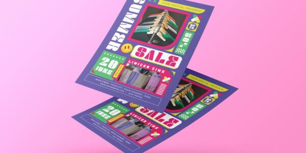 Banner image of Premium Summer Sale Flyer  Free Download