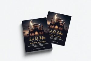 Banner image of Premium Eid Mubarak Flyer  Free Download