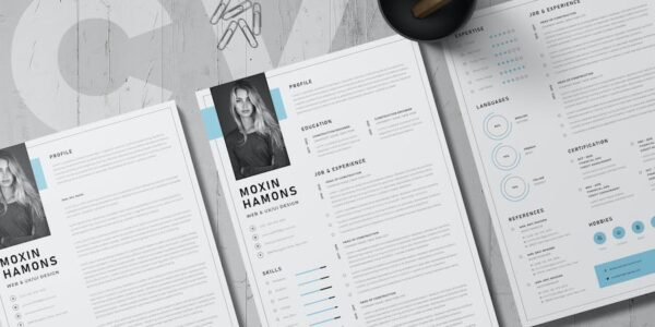 Banner image of Premium Resume/CV Template  Free Download