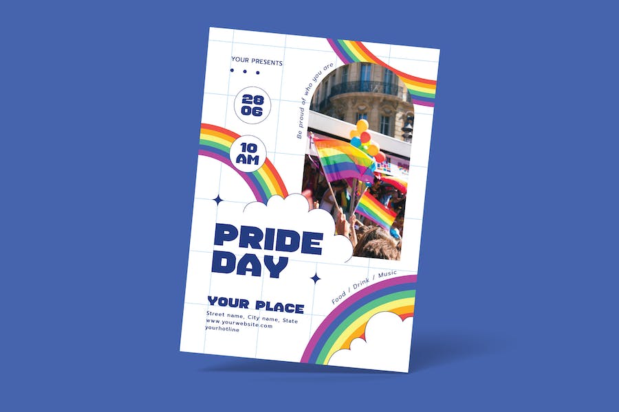 Banner image of Premium Pride Month Flyer  Free Download