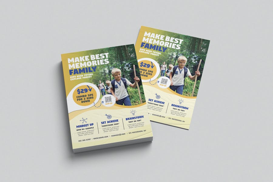 Banner image of Premium Discovery Forest Tour Flyer  Free Download