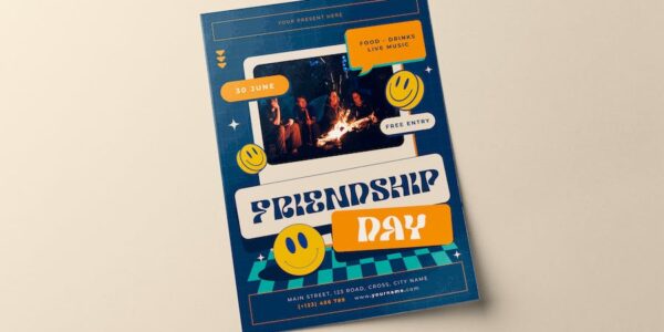 Banner image of Premium Friendship Day Flyer  Free Download