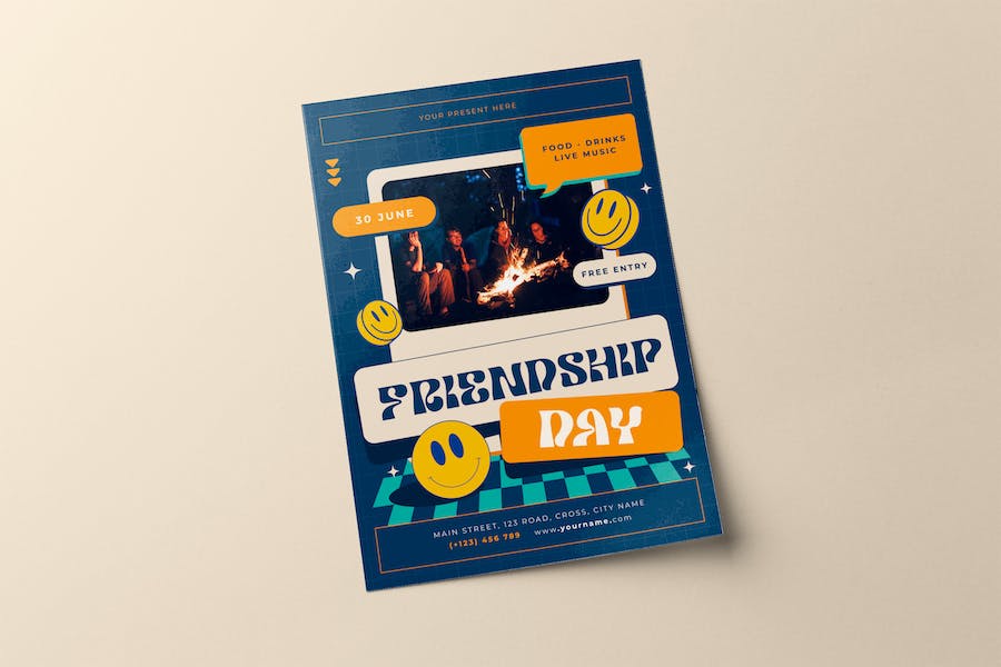 Banner image of Premium Friendship Day Flyer  Free Download