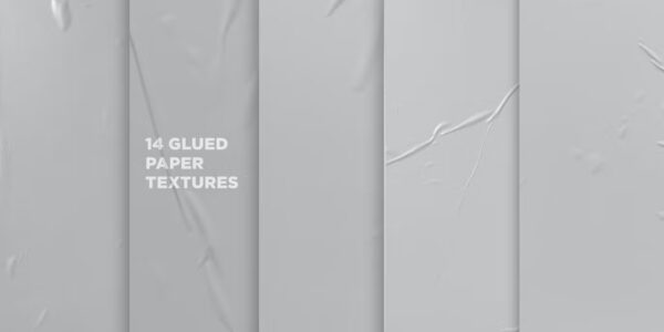 Premium 14 Glued Paper Background Textures Free Download