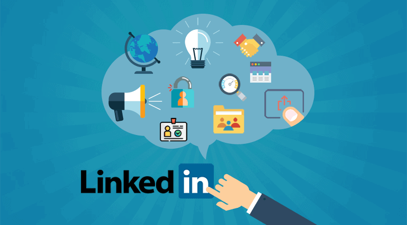 An Image of Utilizing LinkedIn Features and Tools