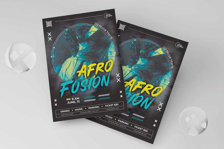 Banner image of Premium Afro Fusion Party Flyer  Free Download