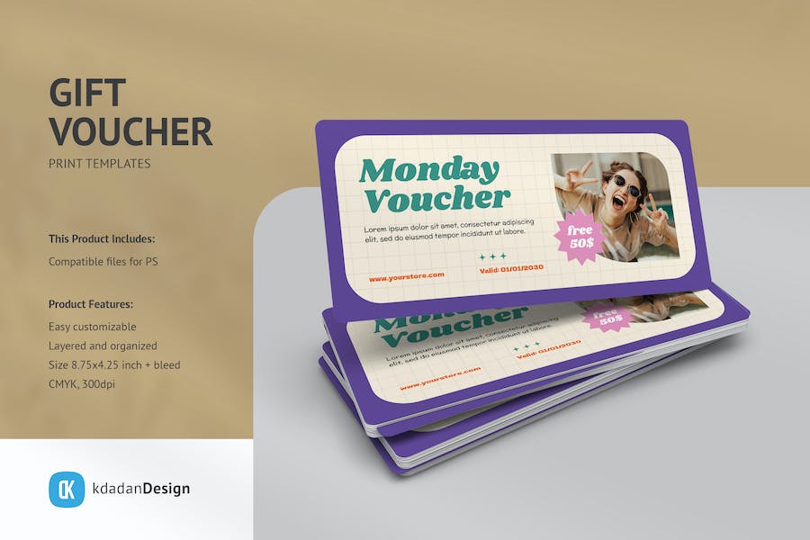 Banner image of Premium Gift Voucher  Free Download