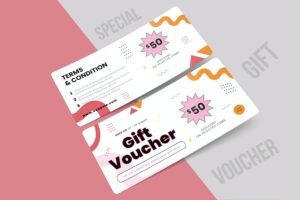 Banner image of Premium Voucher Card Template  Free Download