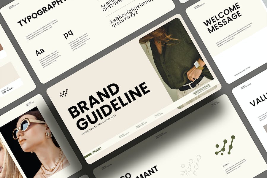 Banner image of Premium Brand Guideline Template  Free Download