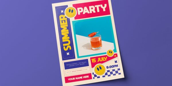 Banner image of Premium Summer Party Flyer  Free Download