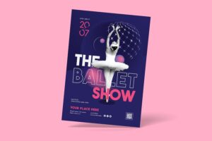 Banner image of Premium Ballet Class Flyer  Free Download