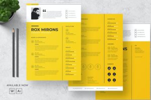 Banner image of Premium Resume Word  Free Download