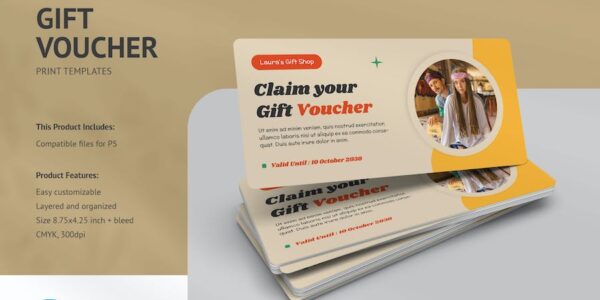 Banner image of Premium Gift Voucher  Free Download