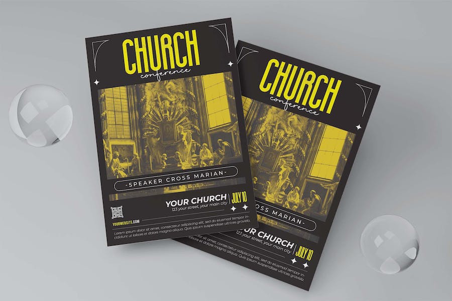 Banner image of Premium Church Flyer  Free Download