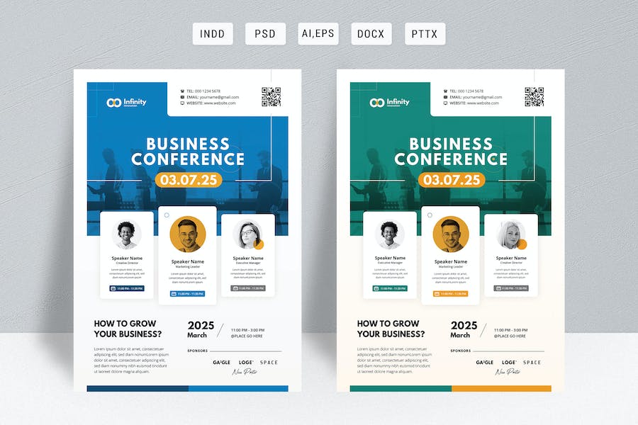 Banner image of Premium Event Conference Flyer Template  Free Download