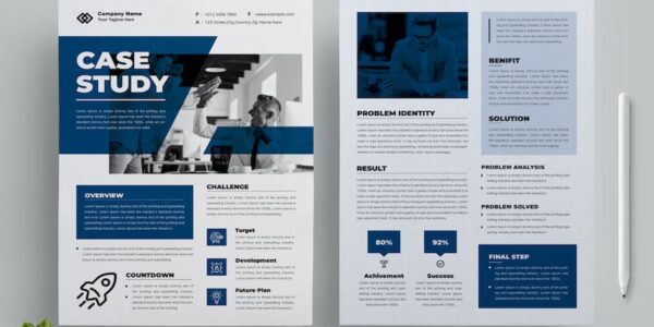 Banner image of Premium Company Case Study  Free Download