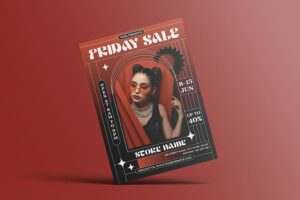 Banner image of Premium Friday Sale Flyer  Free Download