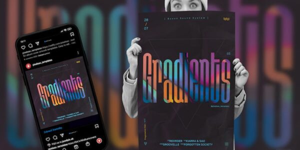 Banner image of Premium Gradients 3 Event Poster & Party Flyer Template  Free Download