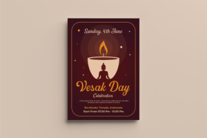 Banner image of Premium Vesak Flyer  Free Download