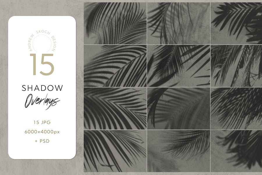 Banner image of Premium Leaves Shadow Overlays  Free Download