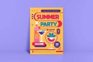 Banner image of Premium Summer Party Flyer  Free Download