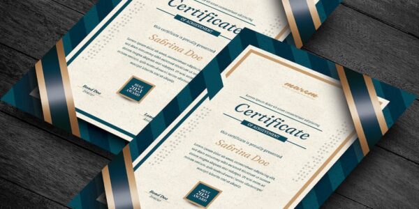 Banner image of Premium Elegant Certificate  Free Download