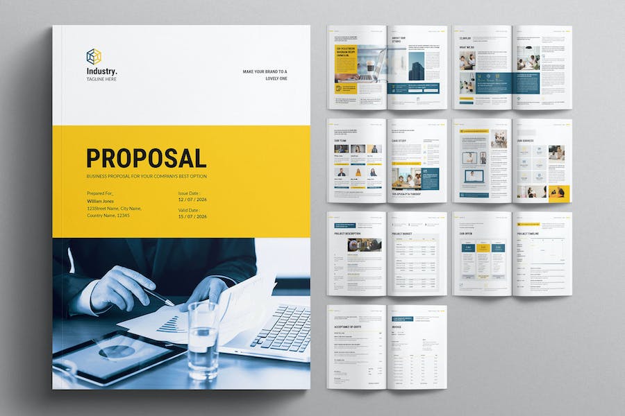 Banner image of Premium Business Proposal Template  Free Download