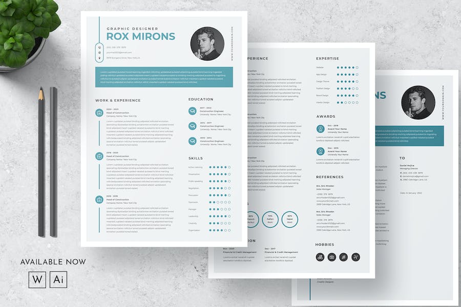 Banner image of Premium CV/Resume Word  Free Download