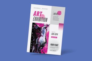 Banner image of Premium  Art Exhibition Flyer   Free Download