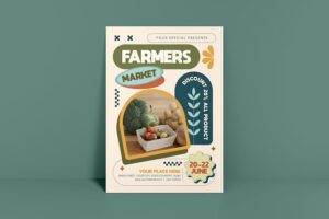 Banner image of Premium Farmers Market Flyer  Free Download