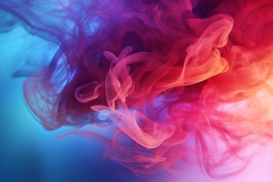 Banner image of Premium Abstract Colorful Smoke Background  Free Download