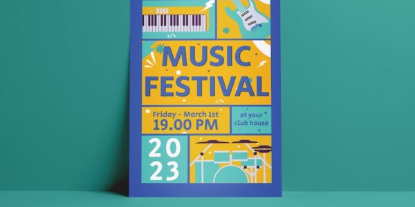 Banner image of Premium Music Festival Flyer Vol. 03  Free Download