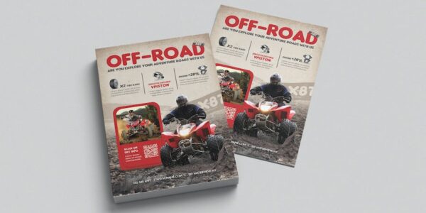 Banner image of Premium Off-Road Adventure Flyer  Free Download
