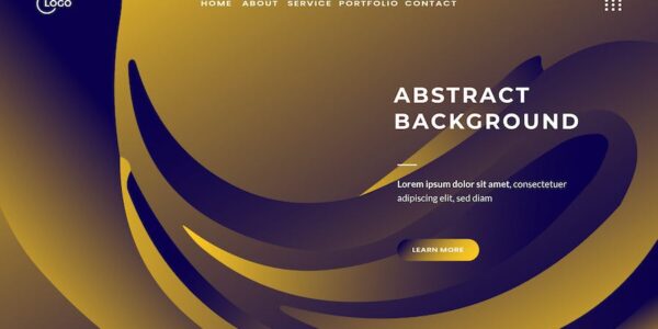 Banner image of Premium Abstract Background Wave Modern  Free Download