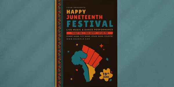 Template image of Premium Juneteenth Day Template Free Download