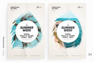 Banner image of Premium Summer Flyer  Free Download