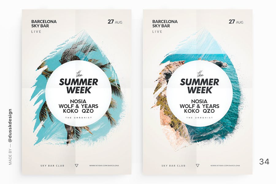 Banner image of Premium Summer Flyer  Free Download