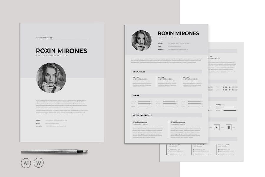 Banner image of Premium Resume 7FR24UA  Free Download