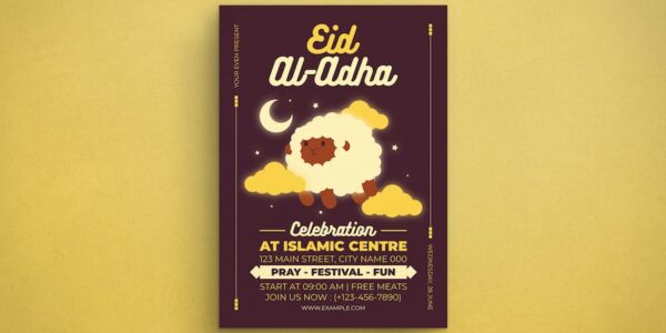 Banner image of Premium  Eid Al-Adha Template   Free Download