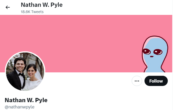 A profile Image of the official twitter account of Nathan W. Pyle