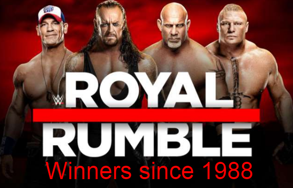 An Image of royal rumble champions list