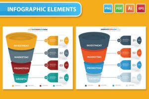 Banner image of Premium Funnel Infographic Elements  Free Download