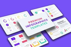 Banner image of Premium Business Infographics  Free Download