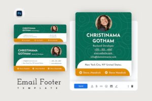 Banner image of Premium Femous Email Signature Template  Free Download