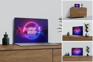 Banner image of Premium Laptop Mockup  Free Download